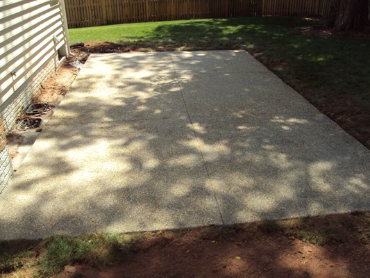 Stamped Concrete Patio